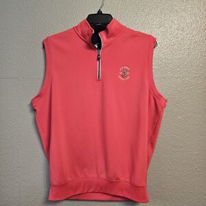 2020 U.S Open Winged Foot Golf Vest F&G Tech Quarter Zip Performance Men L CC704